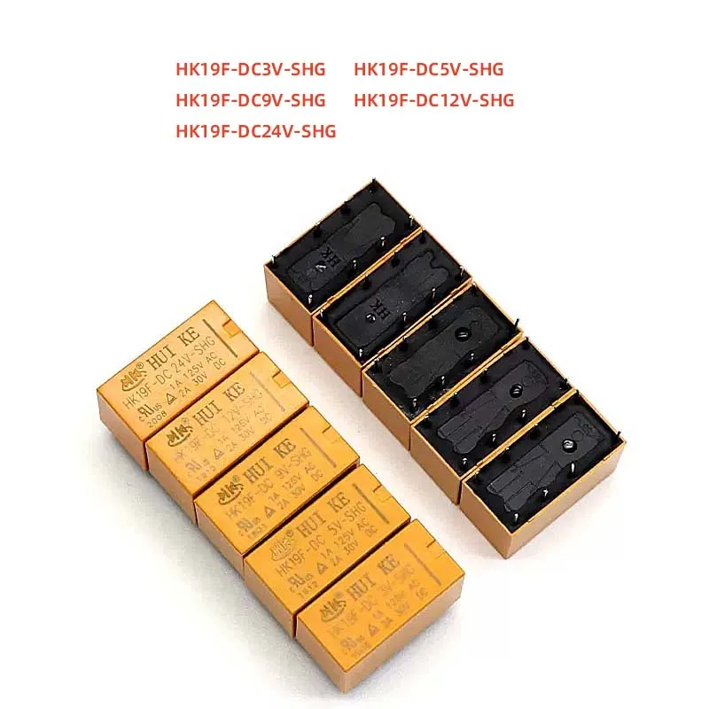 5PCS Relays HK19F-D…