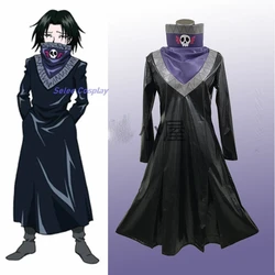 HUNTER Feitan Portor Cosplay Costume Phantom Troupe Coat Wig Potoo Anime Cosplay Wig Outfit Halloween Carnival Party Suit