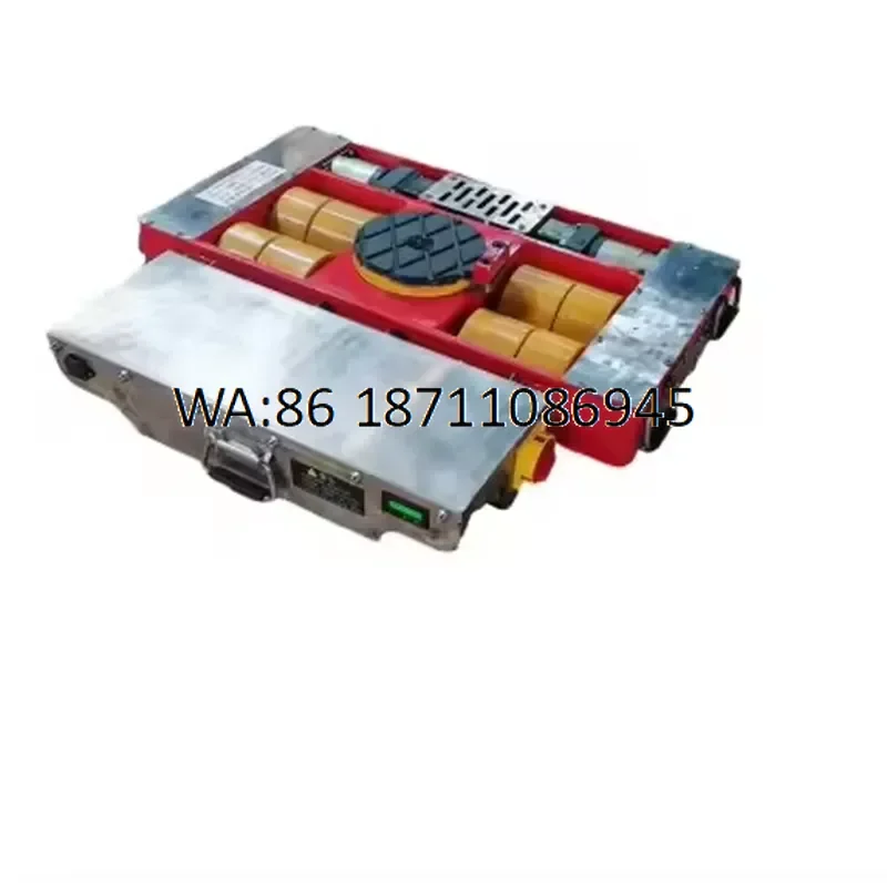 Heavy Duty 30T Battery Powered Self Propelled Skates Load Moving Skates Machinery Rollers