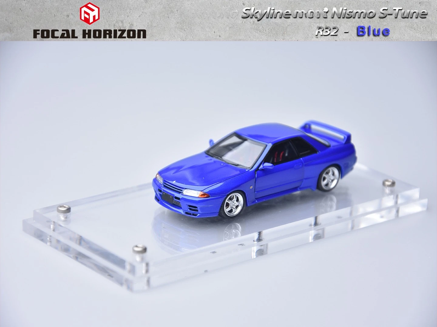 Focal Horizon FH 1:64 Skyline R32 Nismo S-Tune Bayside Blue