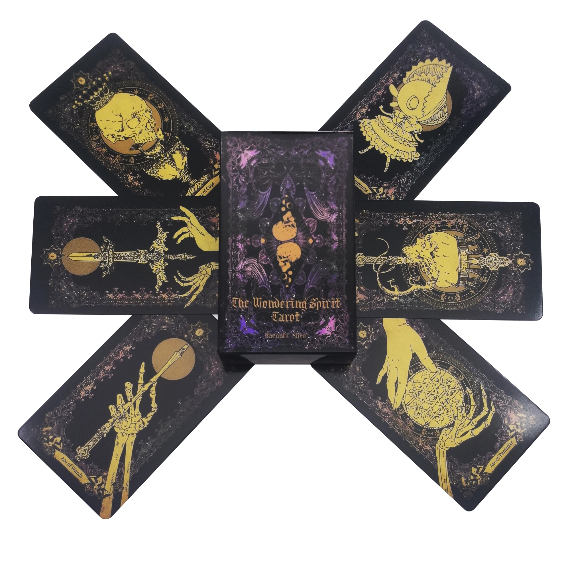 The Wandering Spirit Tarot Oracle Leisure Entertainment Card Family Gathering Divination Deck Tarot Board Playing Card Game