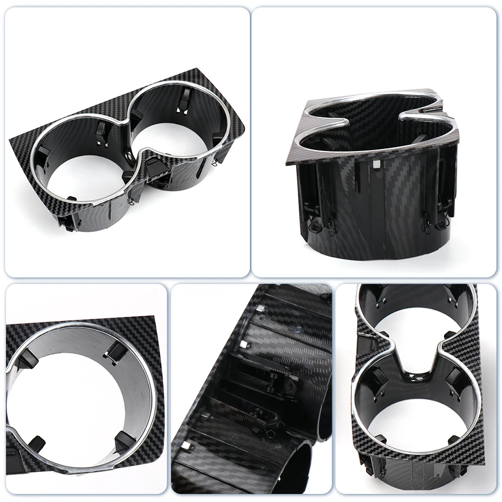 

2228102800 Car Front Center Console Water Cup Holder Insert Frame for Mercedes-Benz S class W222 2226830075