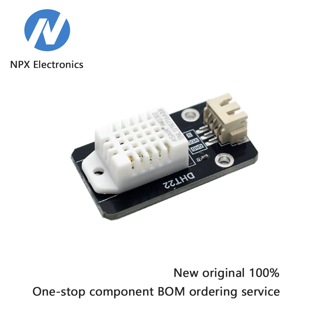 

Модуль датчика температуры и влажности DHT22, соответствующая плату разработки обучения программированию.