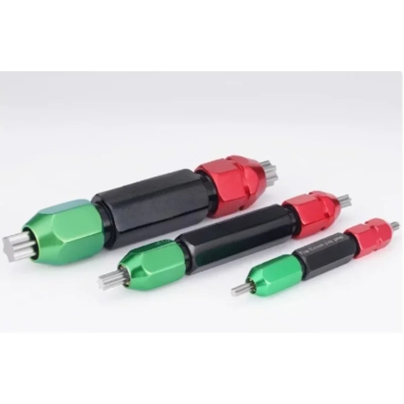 1PC Go‑No‑Go Thread Plug Gauge T5 T6 T8 T10 T15 T20 T25 Screw Thread Inspection Gauge