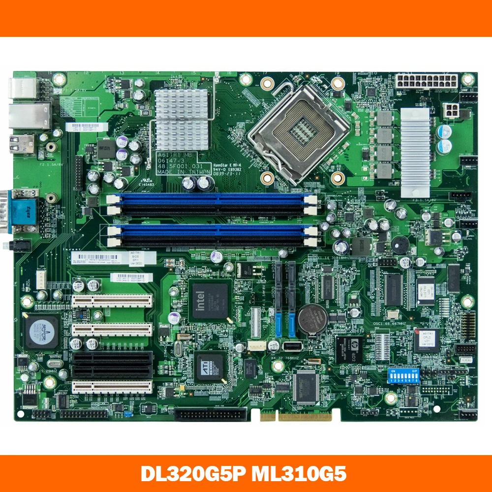 

High Quality Motherboard For HP DL320G5P ML310G5 450120-001 454510-001 Fully Tested