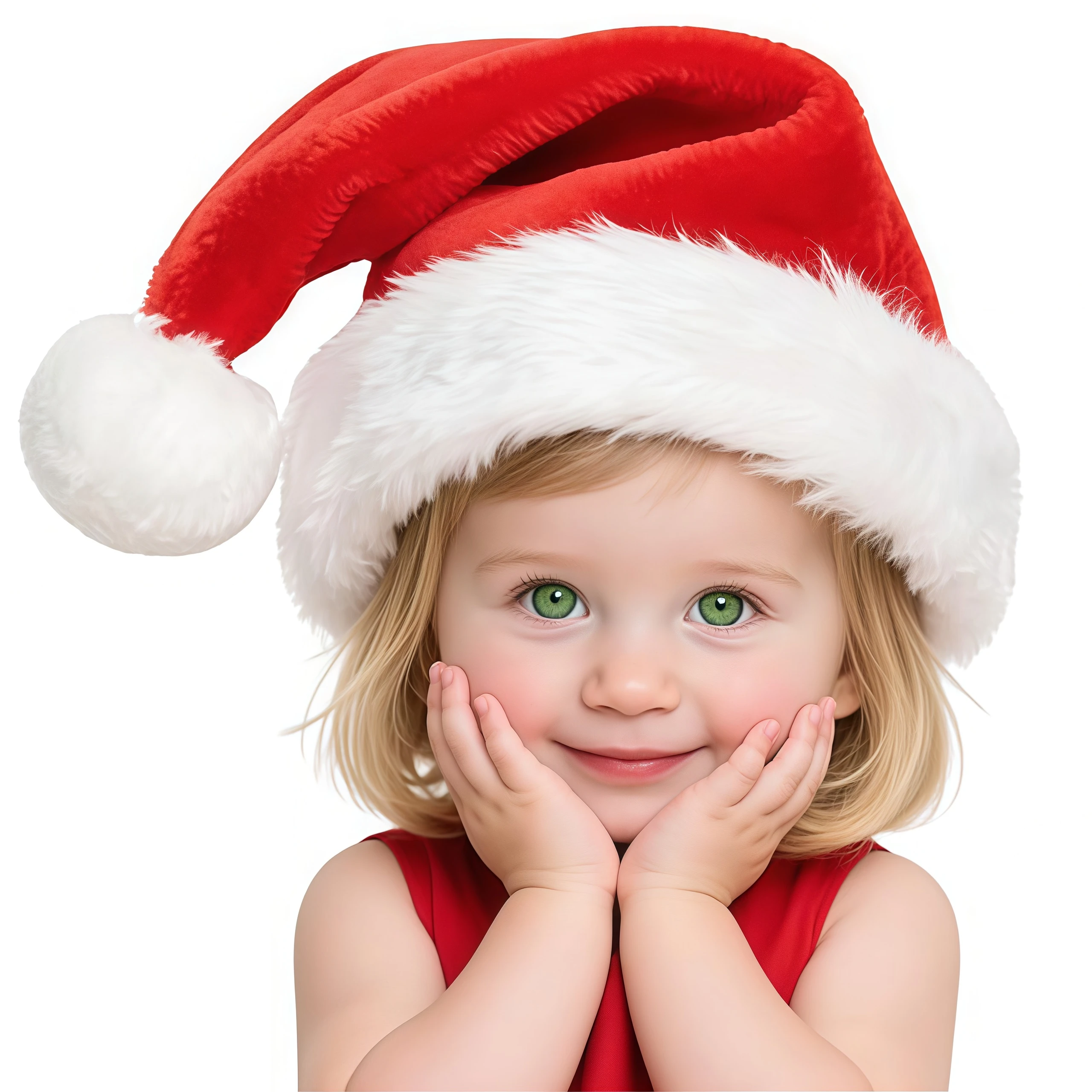 قبعة عيد الميلاد المخملية للأطفال قبعات سانتا كلوز للأطفال الصغار قبعة حمراء مريحة للعطلات وعيد الميلاد لإكسسوارات الحفلات الاحتفالية للعام الجديد #1