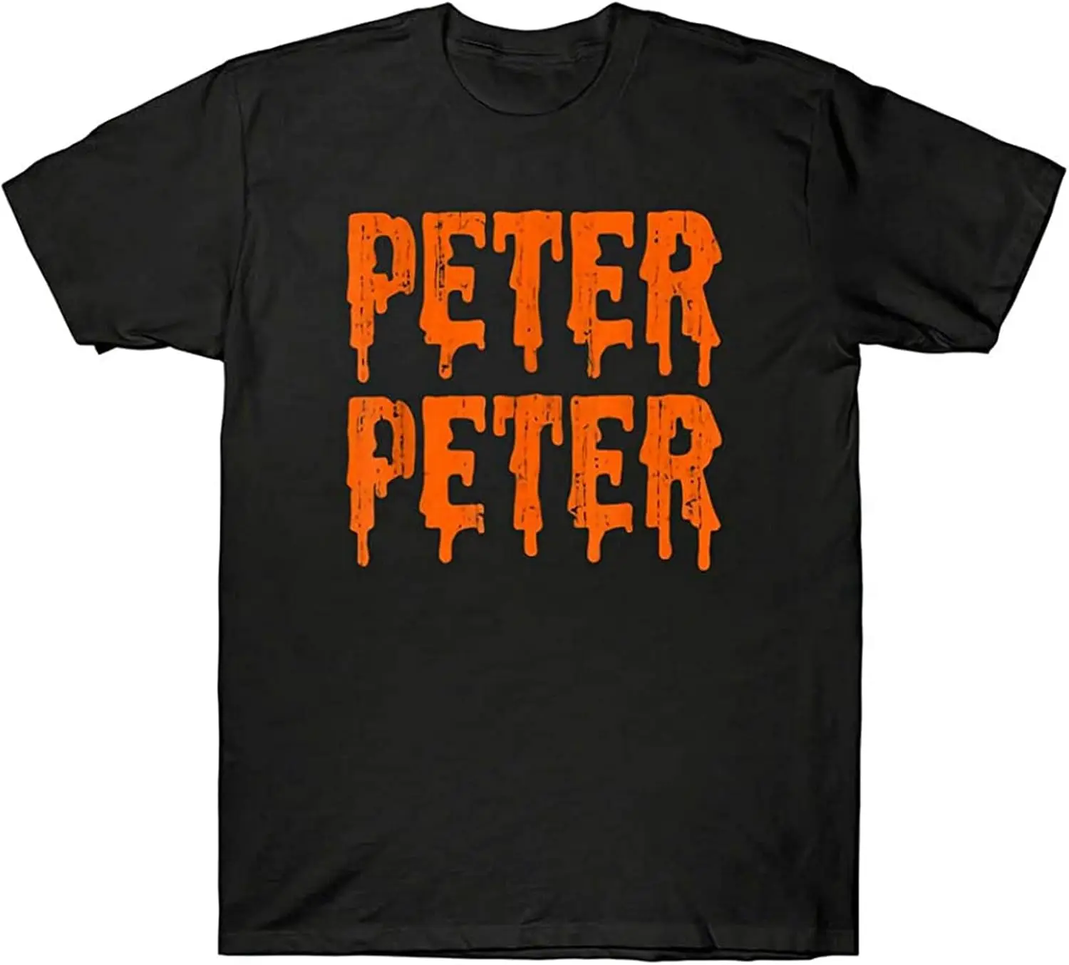 New Peter Peter Halloween Pumpkin Eater Costume Vintage Men'S T-Shirt Cotton Tee