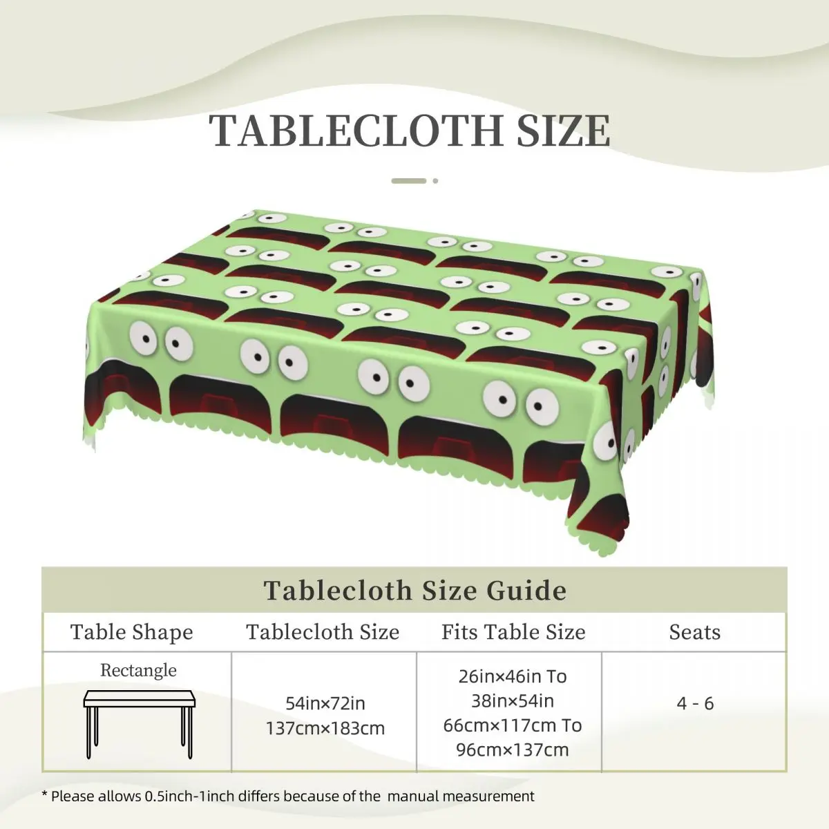 Kerbin, We Have A Problem Custom Rectangular Tablecloth Waterproof Table Cover for Dining Events Table Cloth