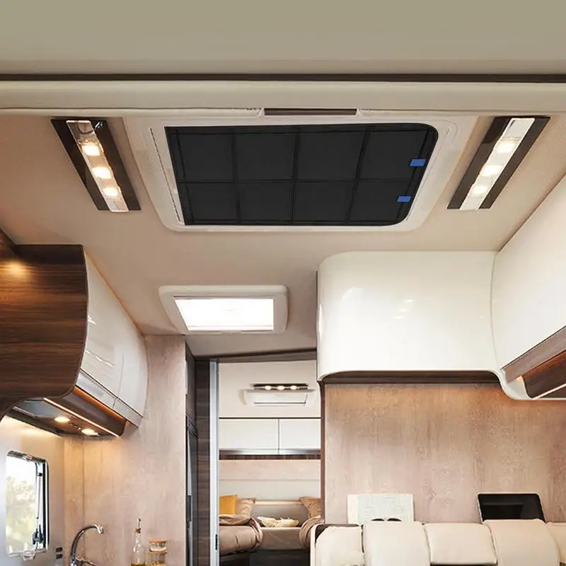 

RV Door Window Shade Cover Magnetic Privacy Protection For Truck Windproof RV Window Shade Privacy Cover For Van Trailer Truck