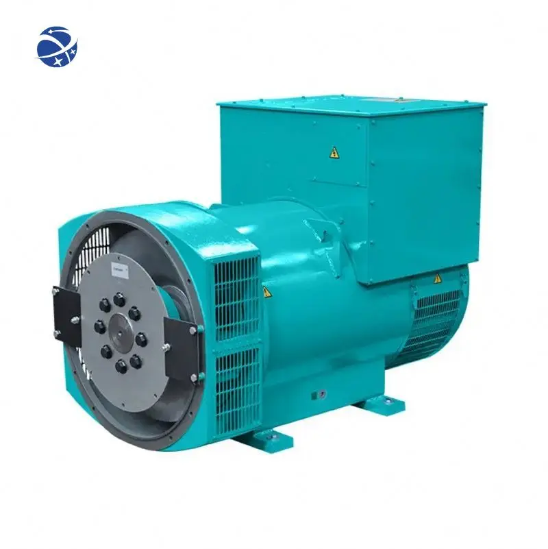 

YUNYI Three Phase Ac Brush Alternator Dynamo Generator for Sale 230V 380V 7.5kw 10kw 15kw 20kw CE Single Bearing/ Double Bearing