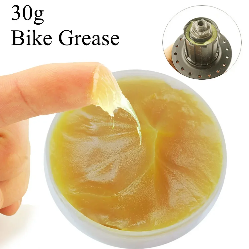 30g Bike Grease Bicycle Lubricant Bike Oil For Chian Hub Bottom Bracket Headset Fork Flywheel Ball Bearing Grease