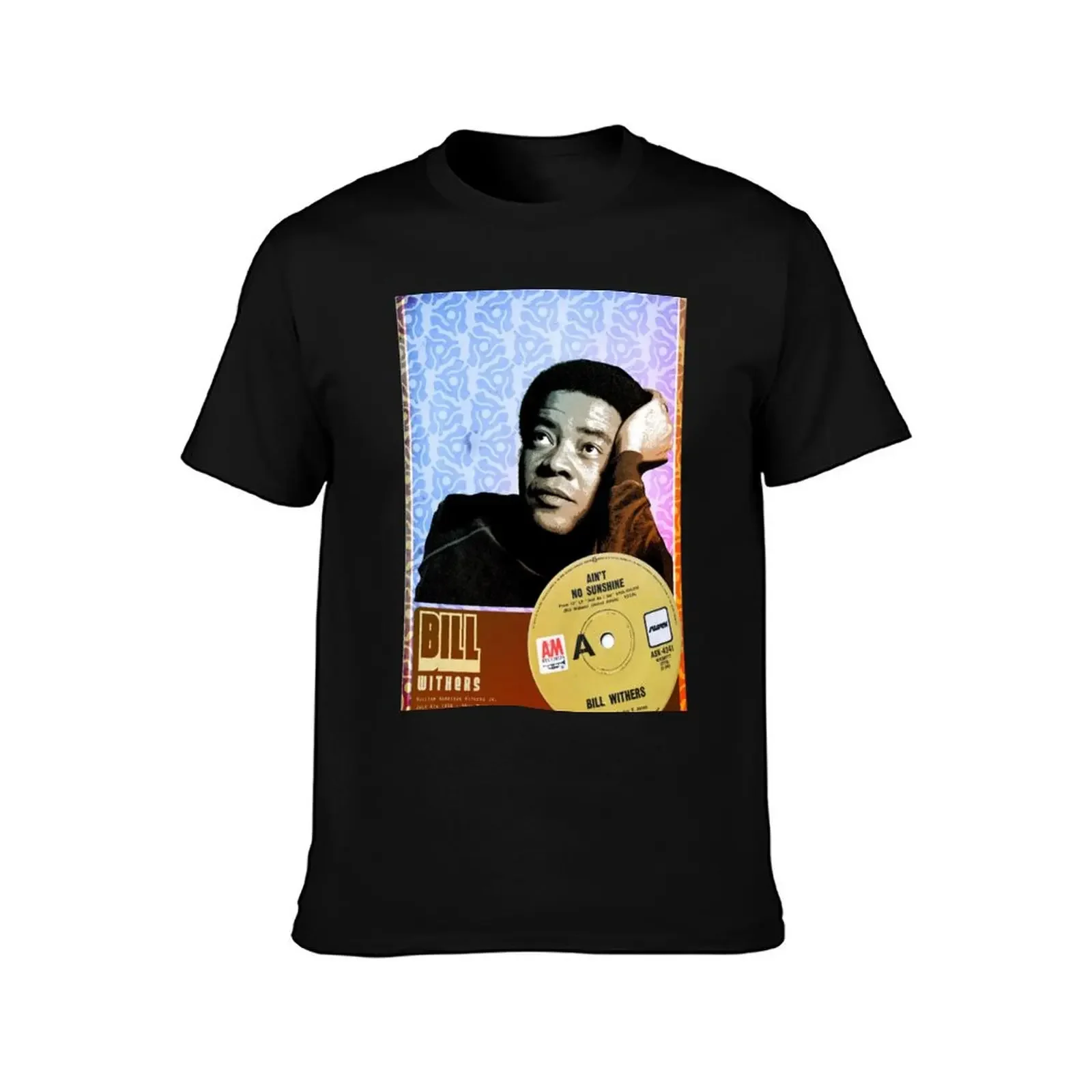 Bill Withers T-Shirt quick-drying vintage clothes plain quick drying shirts men graphic