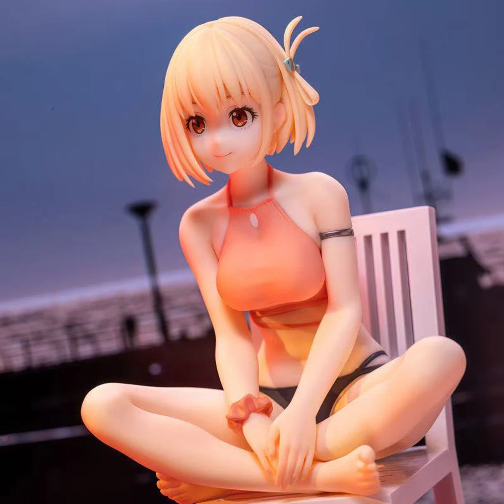 

Lycoris Recoil Anime Figures PVC GK Model Nishikigi Chisato and Inoue Takina Doll Action Figure Toys for Children Gift