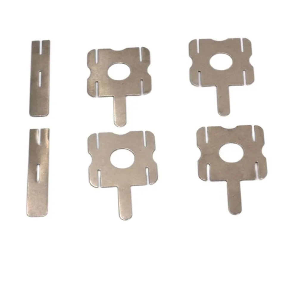 30pcs Spots Welding Nickel Plates 5Set Battery Plating Nickle Sheet For Makitas Nickel Plated Steel Strap Strip Sheets Battery