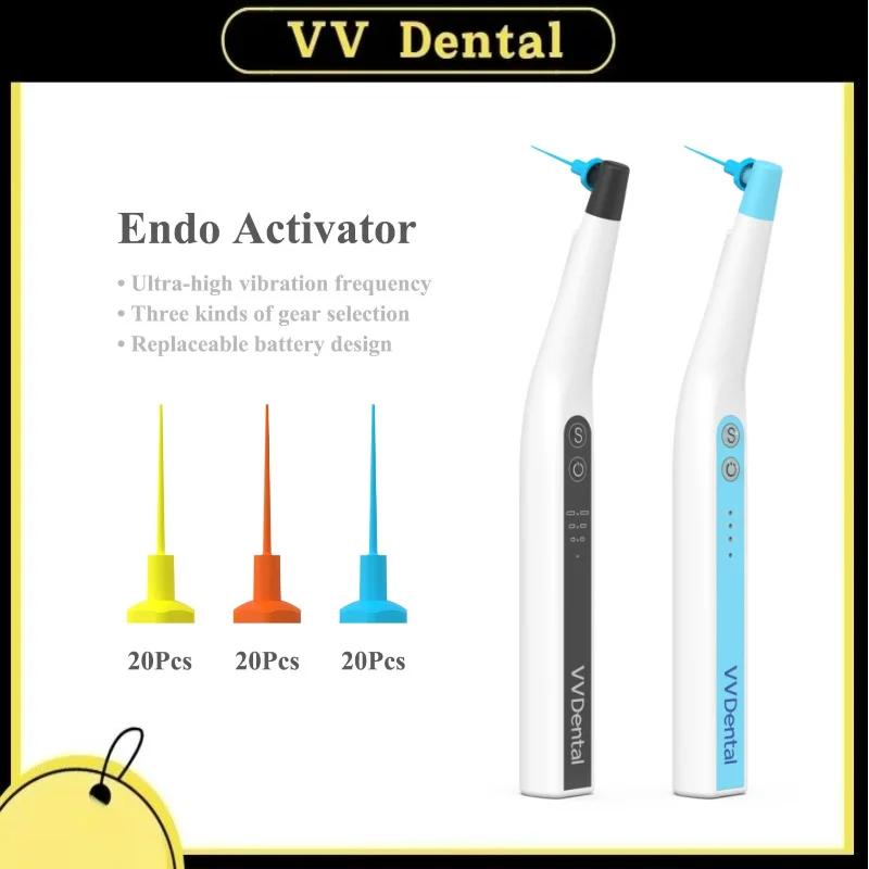 

Dental Sonic Irrigator, Root Canal Sonic Stimulation Activator, Led With 60 Root Canal Files, Dental Root Canal Cleaning