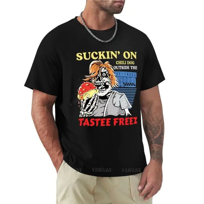 Suckin’ on chili dog outside the tastee freez T-Shirt Anime t-shirt Blouse sweat shirt mens clothing