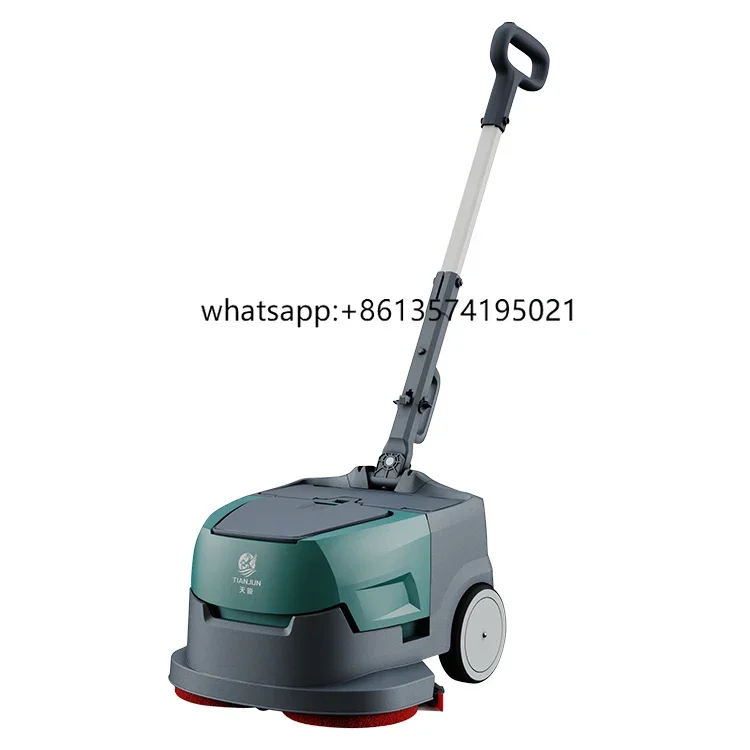

CleanHorse K1 Mini Commercial Small Washroom Cordless Electric Floor Scrubber Machine