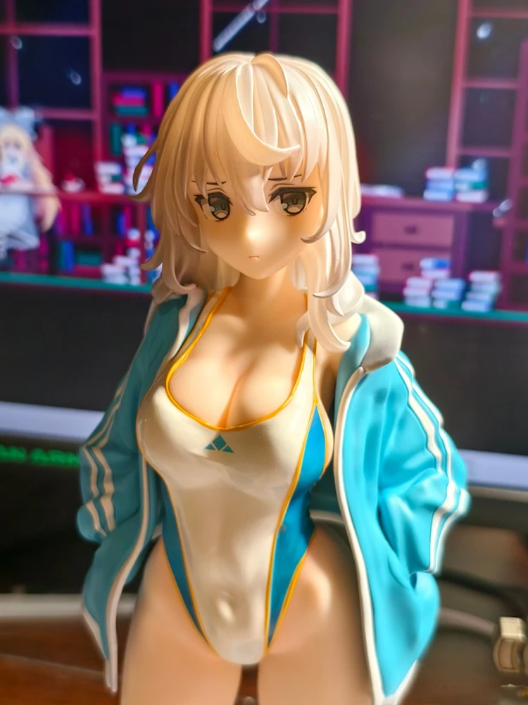 

In Stock Genuine Koikoi 1/6 27cm Sakura Tsundere Manager KOMARI Action Figure Statue Pvc Model Collection Desktop Ornament Gifts