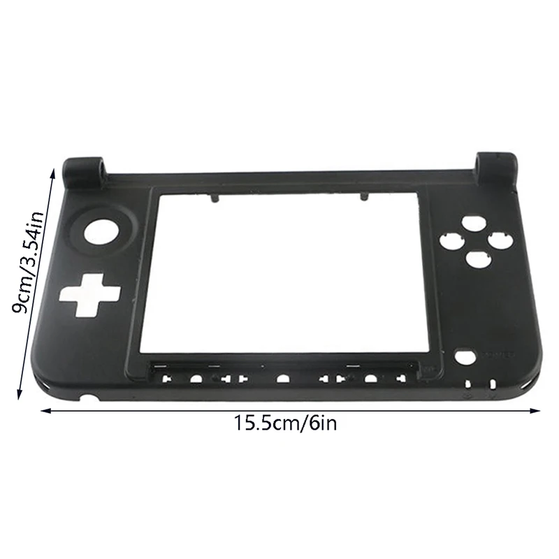 1Pc New 50PA Compatible With 3DS XL LL Replacement Hinge Part Bottom Middle Frame Shell Housing Case For 3dsxl Game Console Case