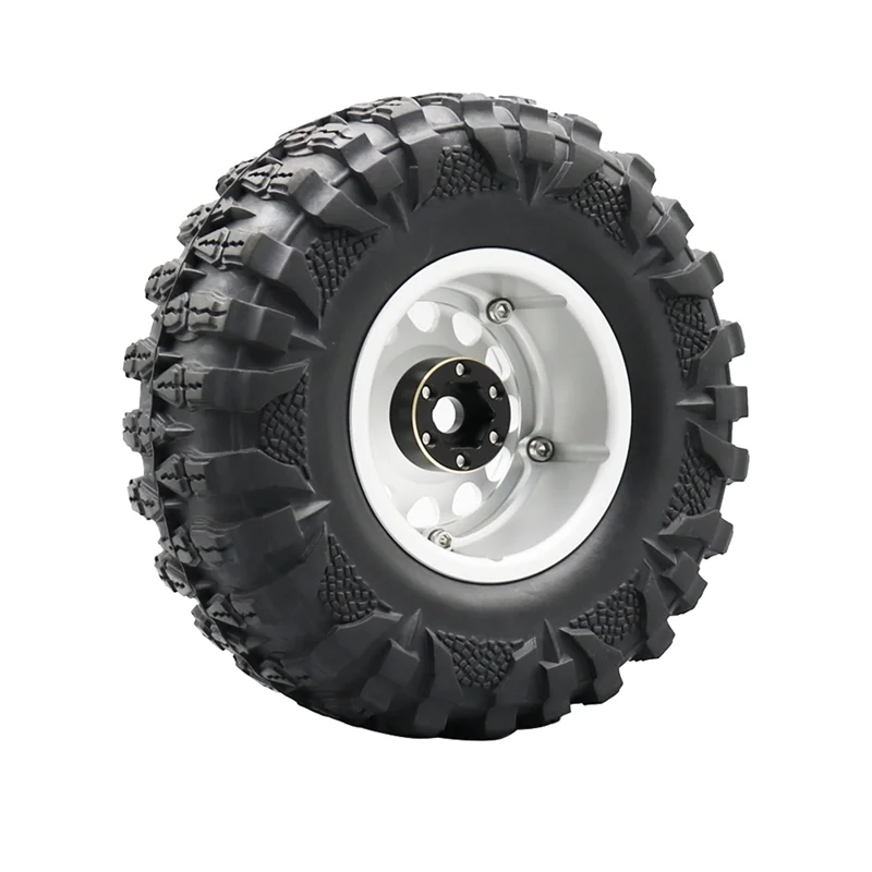ABUM-4Pcs Rc Car Weights Wheel Hex Hub Widen Adapter For 1/10 RC Crawler 1.9 2.2Inch Wheels Rim Axial SCX10 TRX4 15Mm