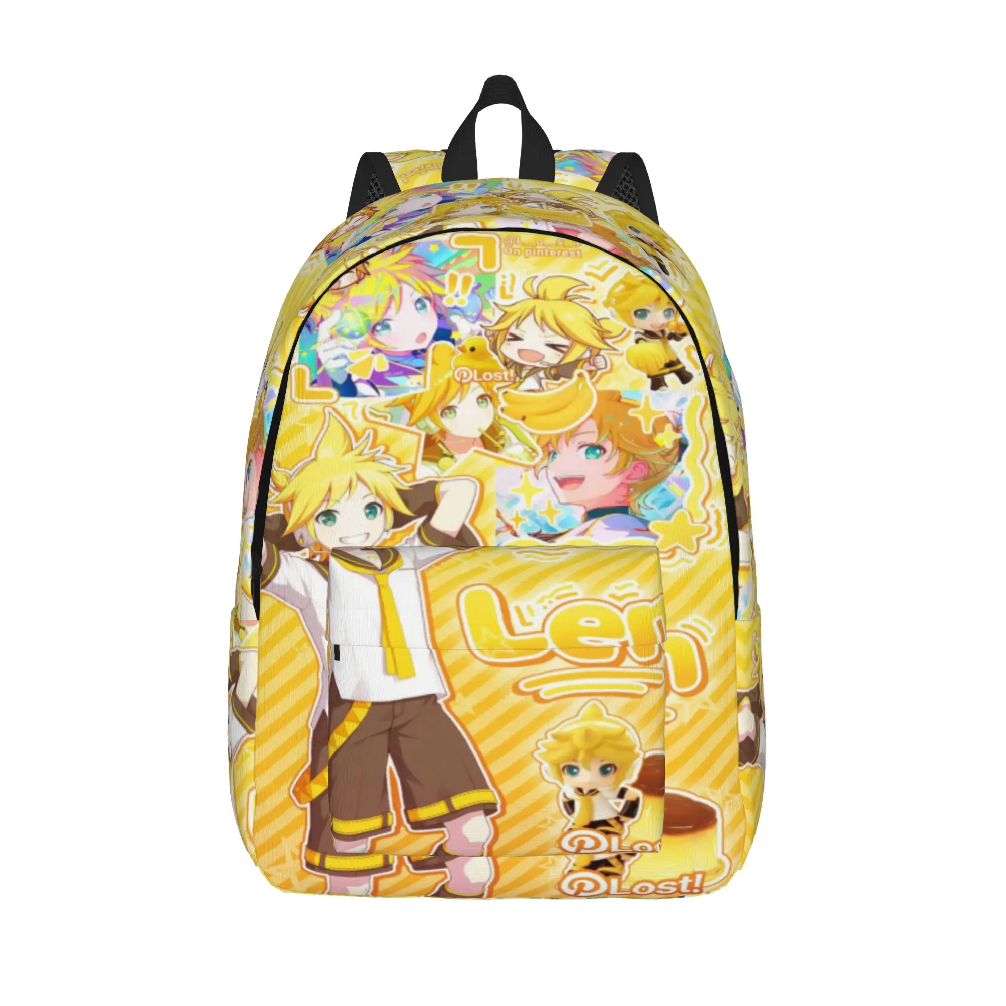 

Kagamine Rin Len Classical Backpack Sports Student Business Daypack for Men Women College Shoulder Bag