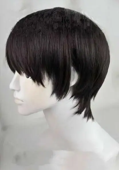 Cosplay Levi Mikasa Ackerman Bob Synthetic Full Wig