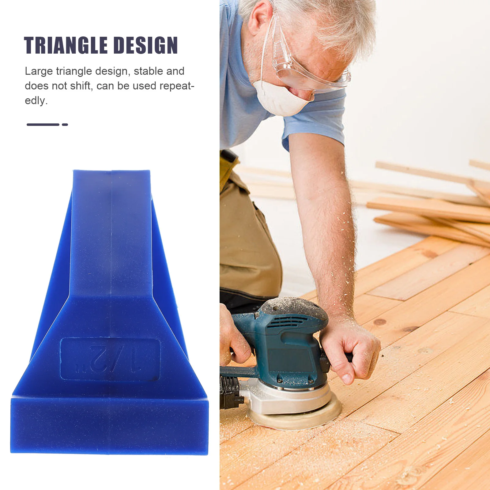 

20Pcs Wood Flooring Installation Spacers Durable Laminate Vinyl Flooring Tools Repair Kit Wedges for Hardwood Parquet