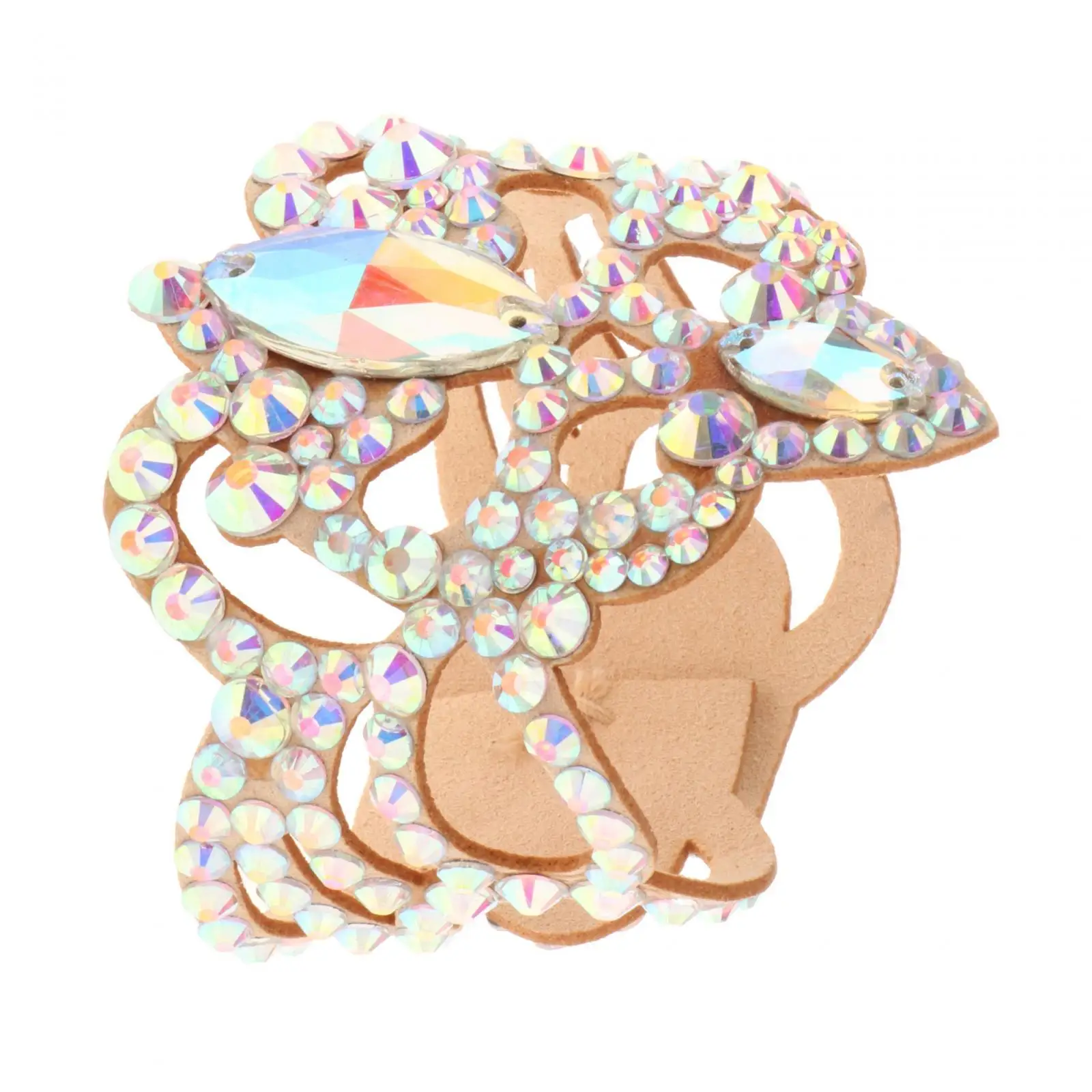 Bauchtanz-Armband, elegantes Wickelarmband mit funkelnden Strasssteinen für Tanzshow