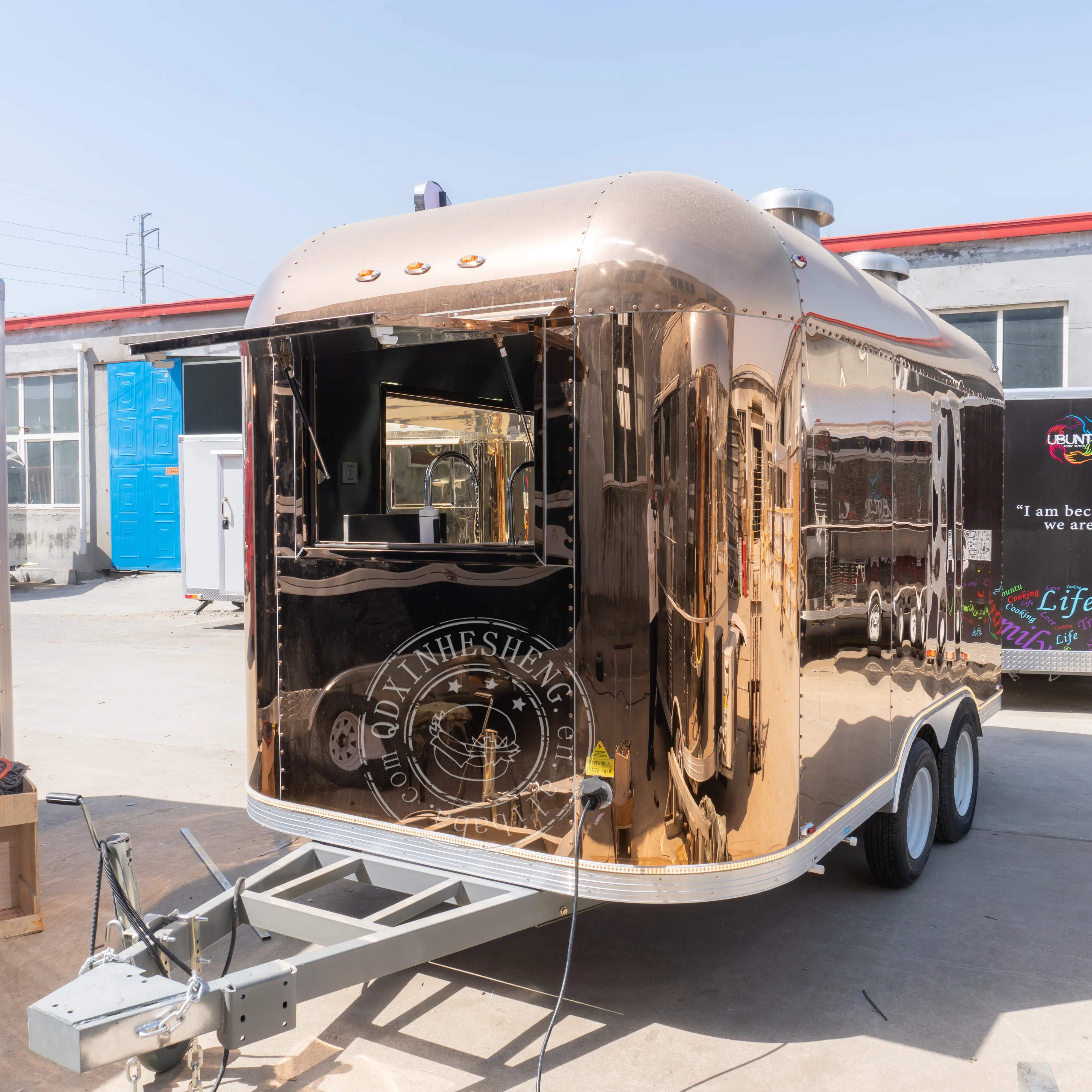 

Aluminum Beer Coffee bar Food Trailer Food Truck for Sale in USA