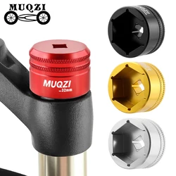 MUQZI 24 26 28 32mm Fork Top Cap Socket Tool For Fork Suspension 36 38 40 Top Cap Wrench