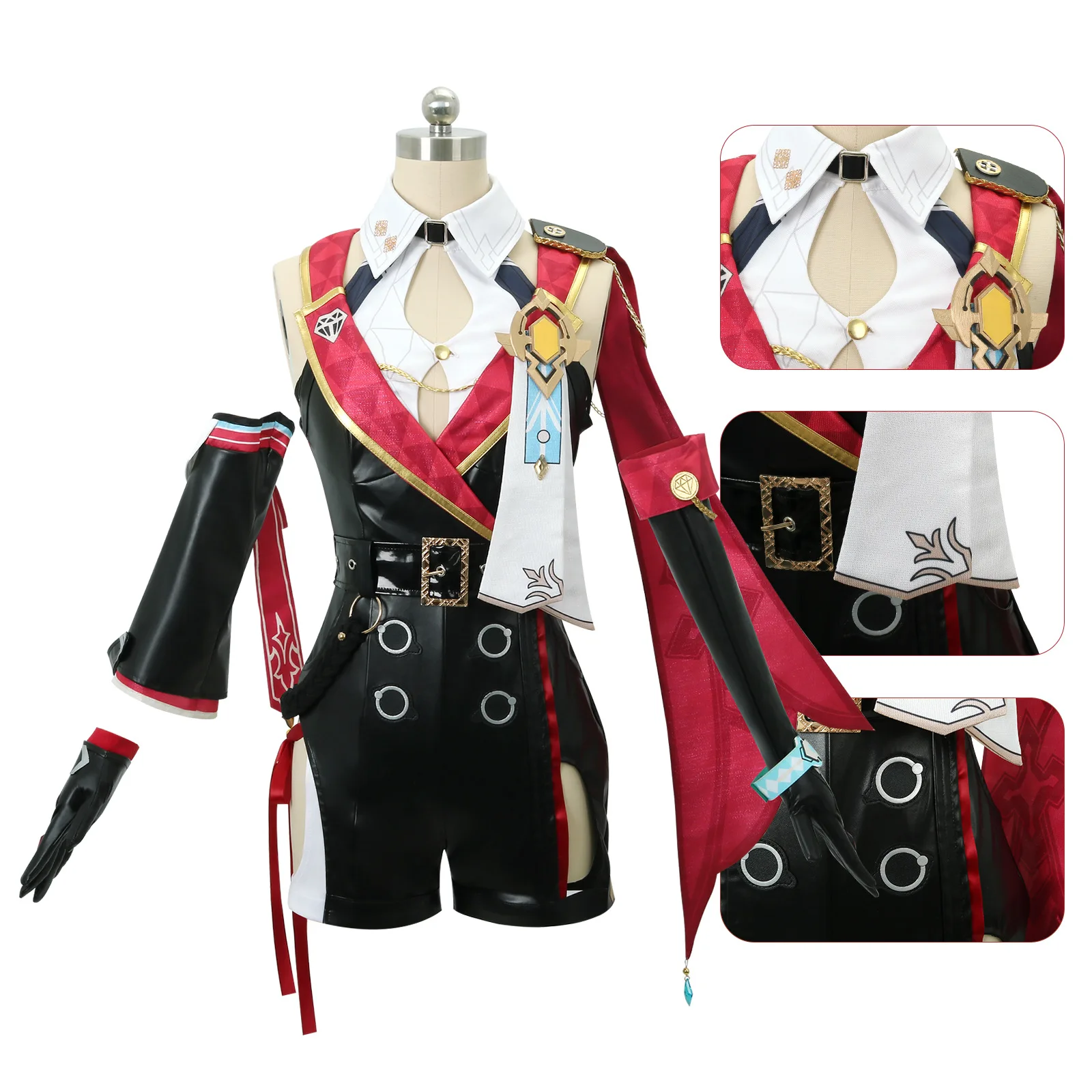 

Topaz Cosplay Costume Honkai Star Rail Topaz Full Set for Women Halloween Carnival Outfits