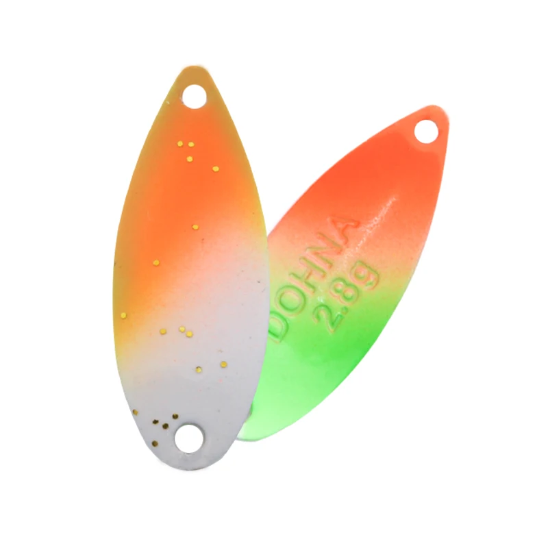 1Pc Peche Leurre Pesca Dohna Löffel 2,8g 30mm Bunte Löffel Köder Kupfer Stream Metall Angeln Locken für Forelle Döbel Barsch Lachs – Detail 13