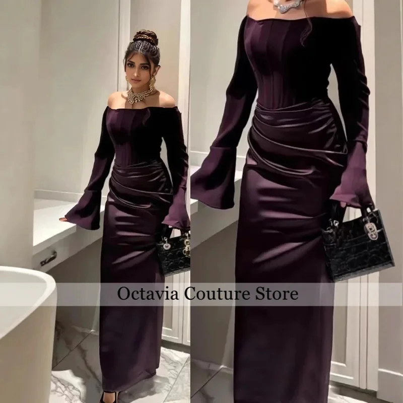 

Elegant Women's Wedding Dress New Style Strapless Gown for Engagement Dinner Ceremony Long Ball Gown with High Waist