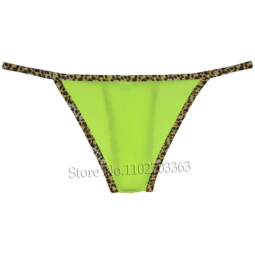 JAXFSTK 2 Pack Bikini Briefs Men's Underwear Pouch Open Sides Male G-String Hipster Stretchy Low Rise Silky Lingerie for Man