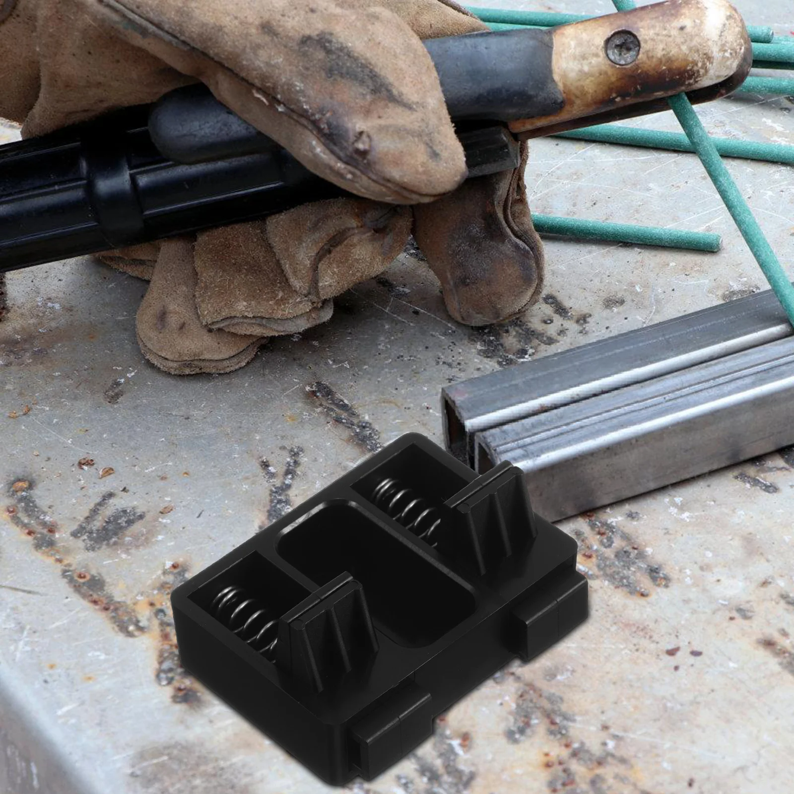 

Plastic Wire Welding Clamp Durable Welding Tool Easy Operate Safe Cord Organizer Car Accessories Electric Wire Loom Divider