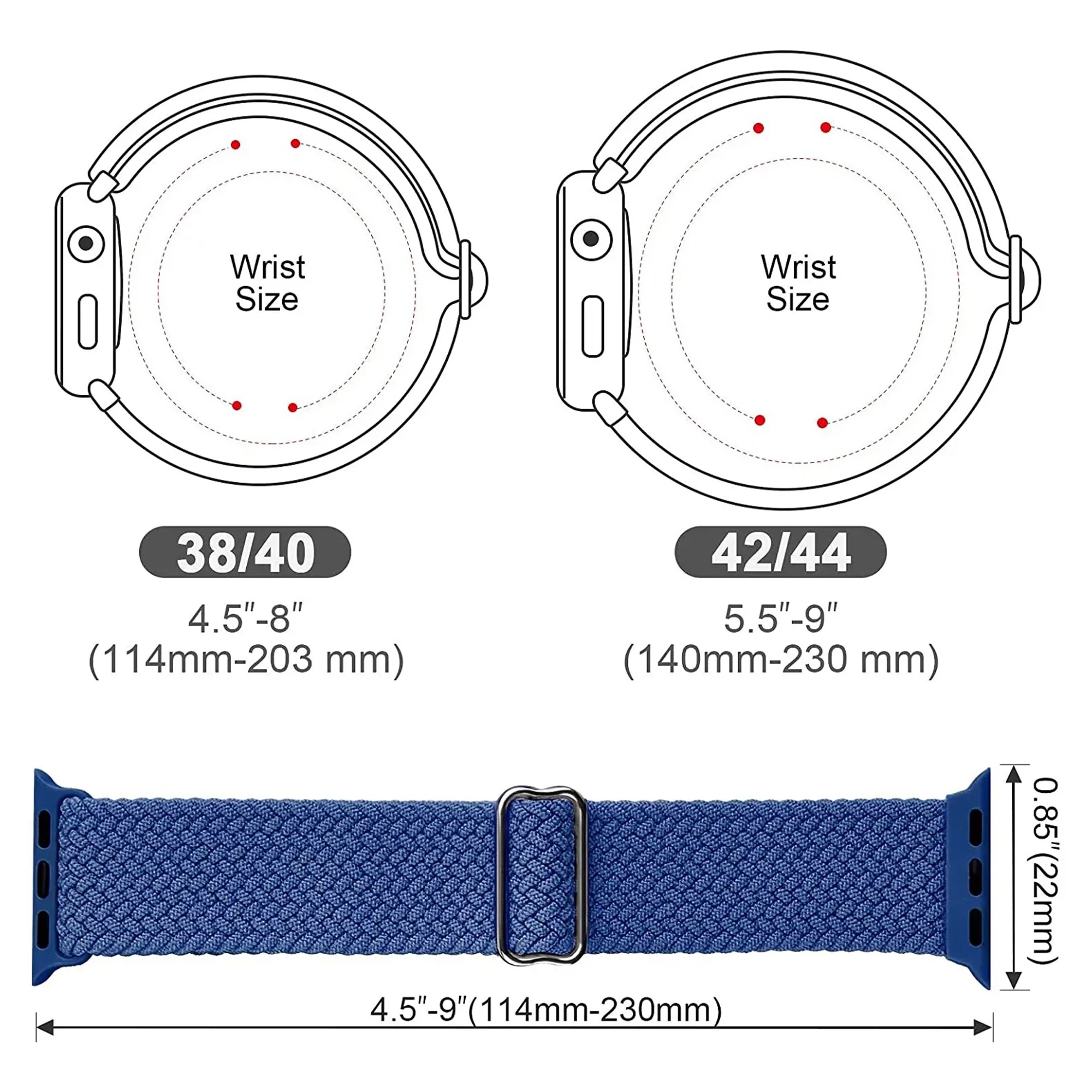حزام حلقة منفرد مضفر لساعة أبل الترا 49 46 44 40 45 41 42 38 مللي متر شريط نايلون مرن لسلسلة iWatch 10 9 8 7 6 5 4 3 SE #2