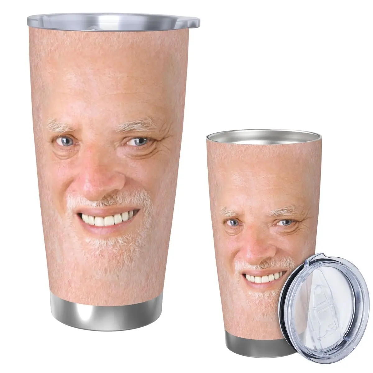 

Hide The Pain Harold Meme Stainless Steel Tumbler Vacuum Insulated Mug Thermal Cold Cup Straws With Lid 20oz