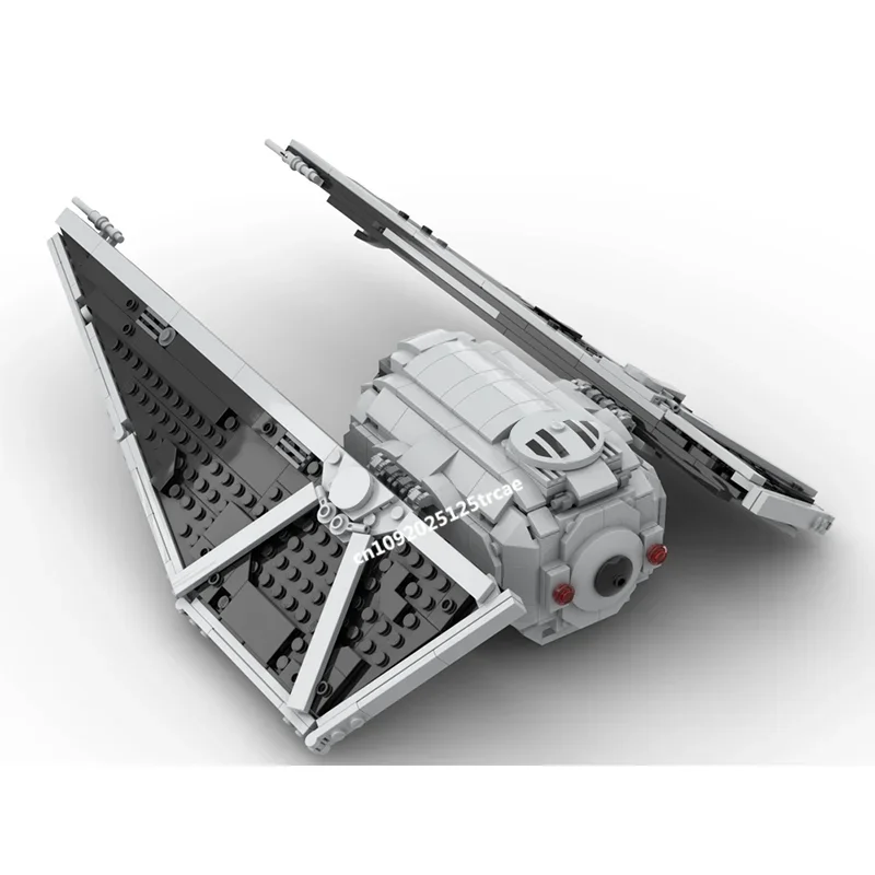 New 556Pcs Famous Star Battle Movie Moc Tie Striker Spacefighter Model Building Custom Puzzle DiyCreative Idea Toy Birthday Gift