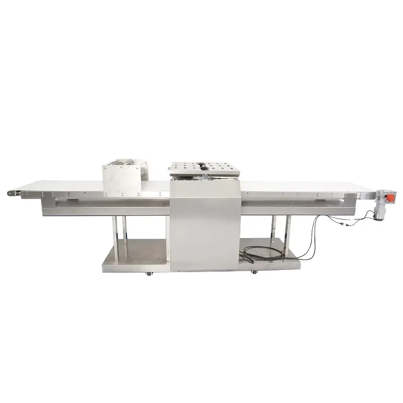 Continuous Shape Automatic Dough Sheet Cutting Machine Croissant Egg Tart Shell Donuts Cutting Bakeries Slicers Customized