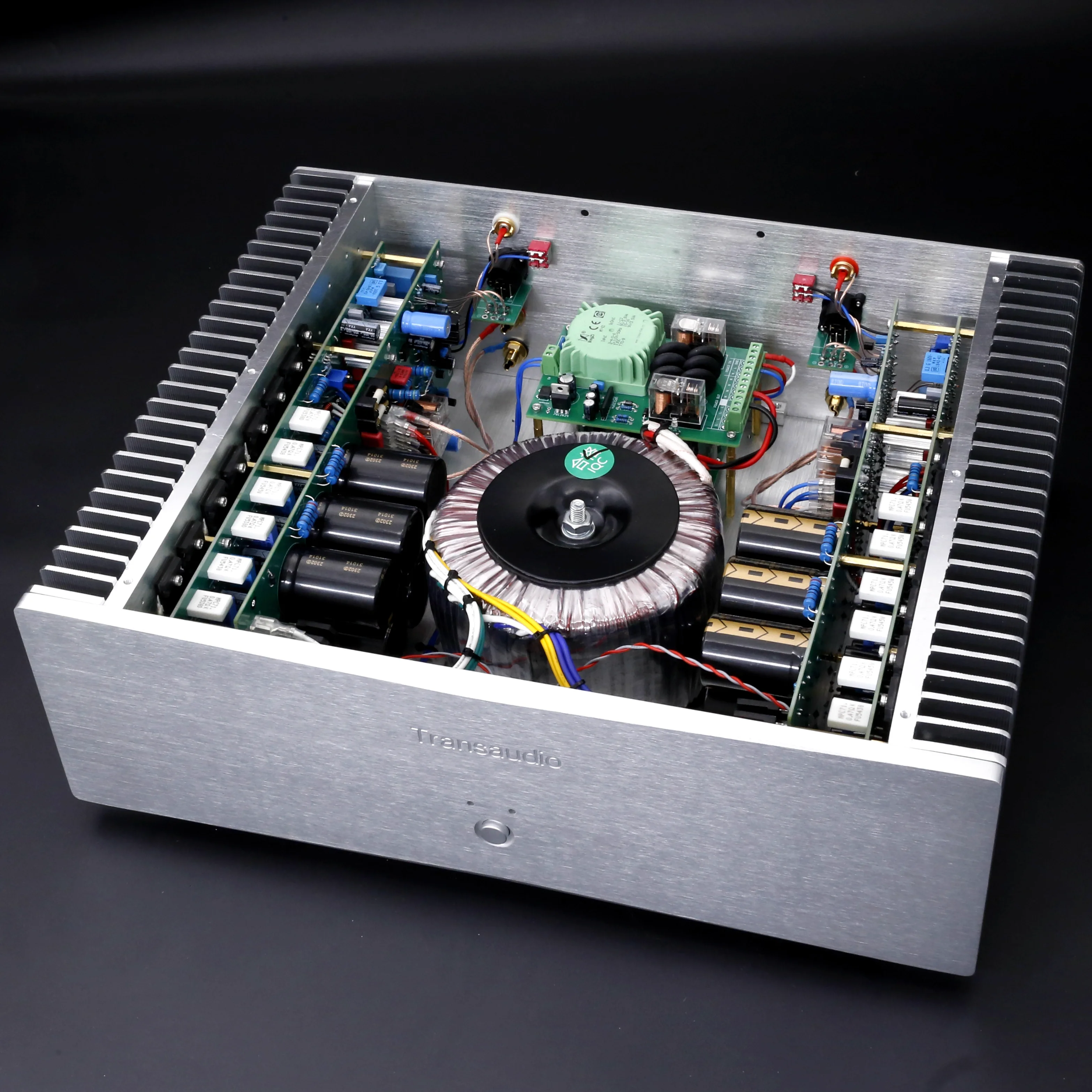 High End Version MASTER FM801 Post  Amplifier MJL4281 2N3440/5416 /250W/8Ω 500W/4Ω With Single Ended+Balanced 2Way Input