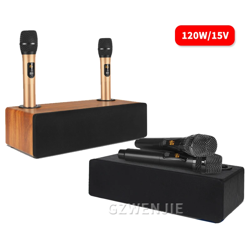 

TV3.2 Active Speaker Audio Mixer Wireless Sound System Portable Wireless Microphone Family KTV Karaoke Blueteeth Speakers 120W