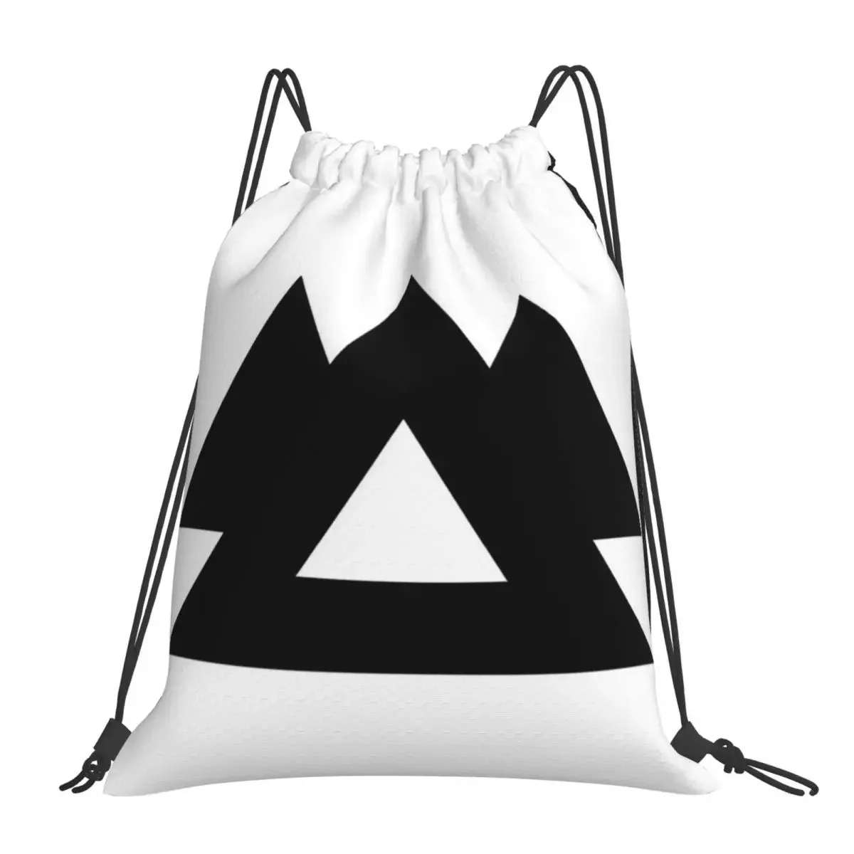 

Wakaan Logo Backpacks Fashion Portable Drawstring Bags Drawstring Bundle Pocket Shoes Bag BookBag For Man Woman School