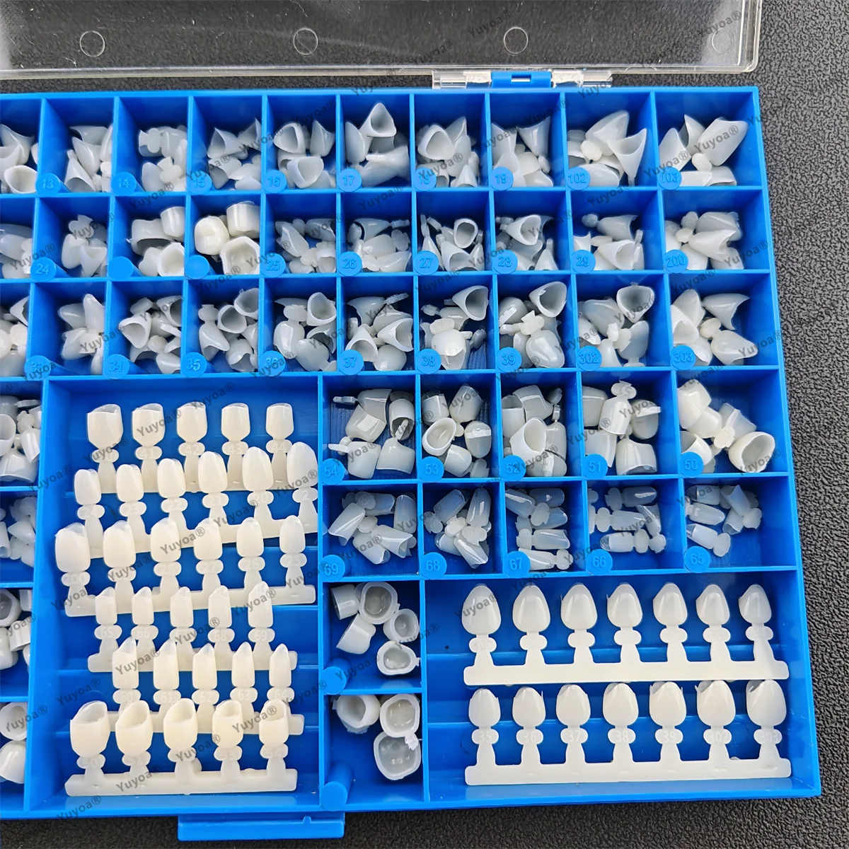 1 세트 치과 초경 치아 앞니 임시 크라운 몰드 가이드 - Teeth Whitening Moulds 리뷰 및 가격