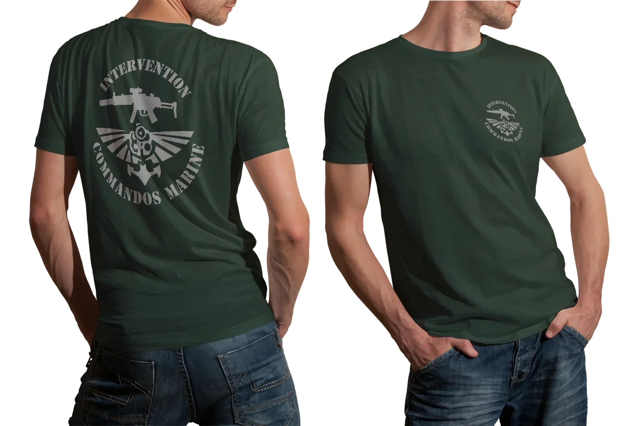 French Commandos Marine CTLO Counter Terrorist Men T-shirt Short Sleeve Casual 100% Cotton Shirts Size S-3XL