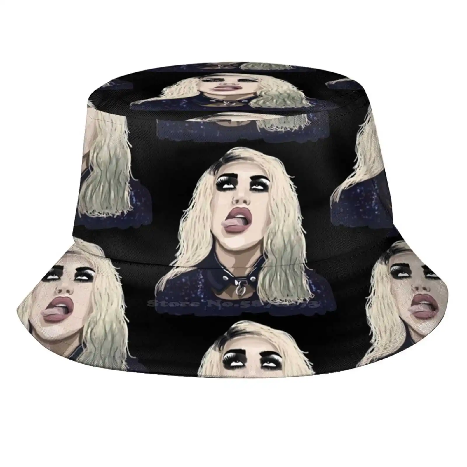 Adore Delano Bucket Hat Beach Tourism Hats Breathable Sun Cap Adore Delano Drag Queen Fanart Rupauls Drag Race