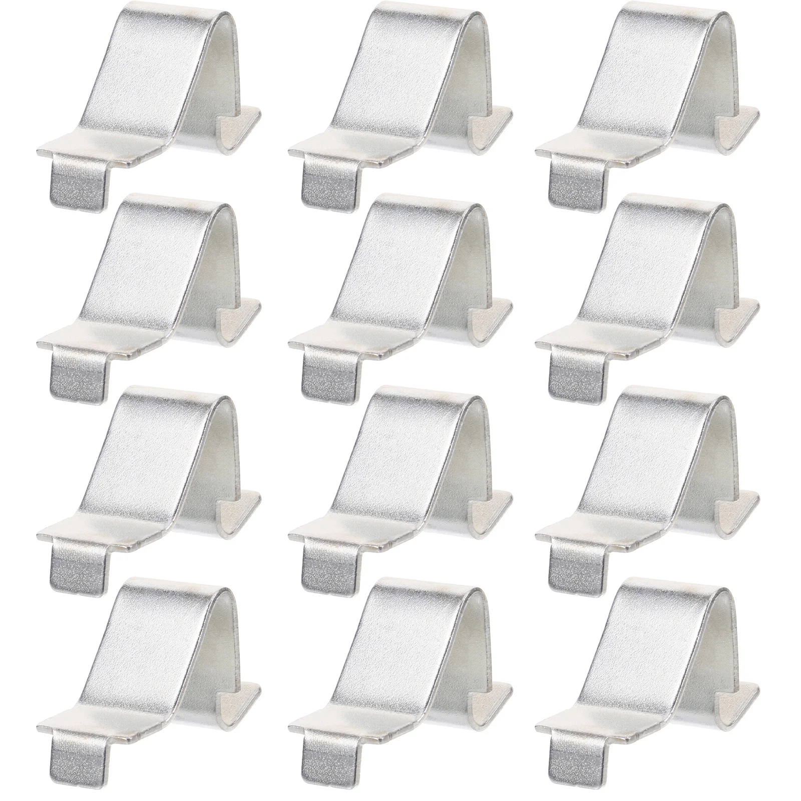 

12 Pcs File Cabinet Accessories Support Clips Metal Shelves Buckle Shelf Supports Iron Kitchen Folding