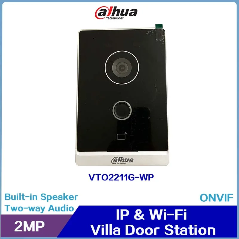 Dahua VTO2211G-WP IP & Wi-Fi Villa Door Station and VTM09R Surface-mounted Rain Cover