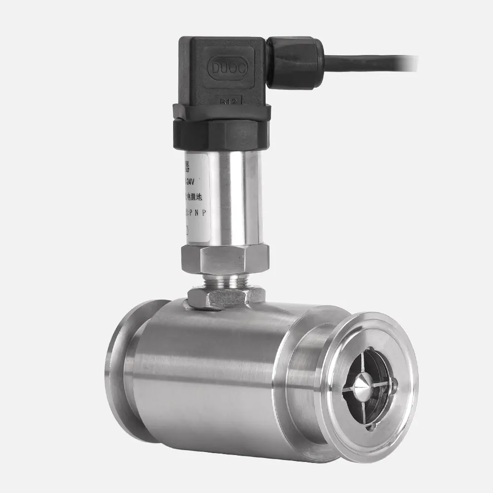 DN25 Pulse Turbine Durchflussmesser Wasser Gas Durchflussmesser zum Fabrikpreis