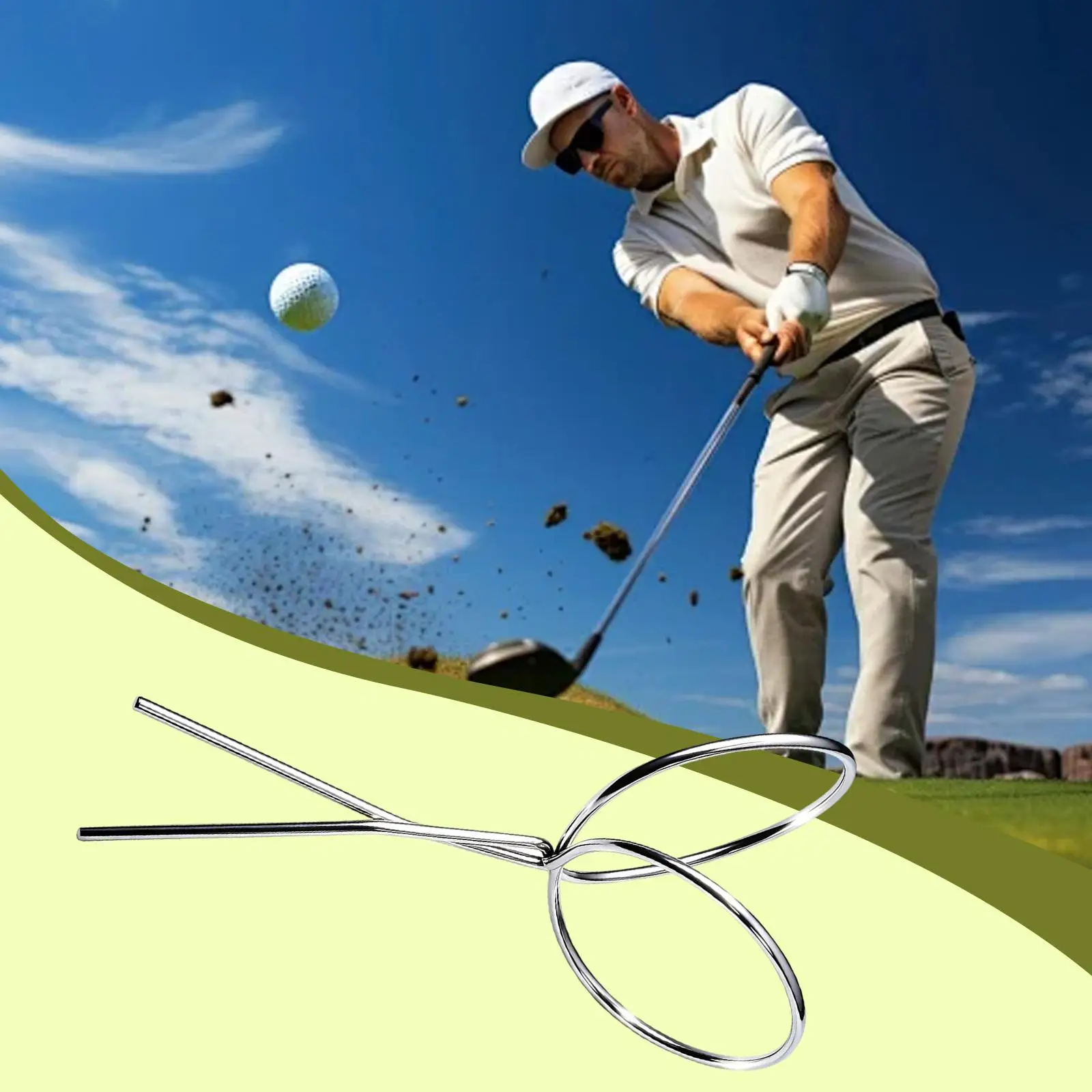 

Practical Pocket Golf Ball Retriever Tool Stainless Steel Compact Ball Collector for Accessories Sports Outdoor Game