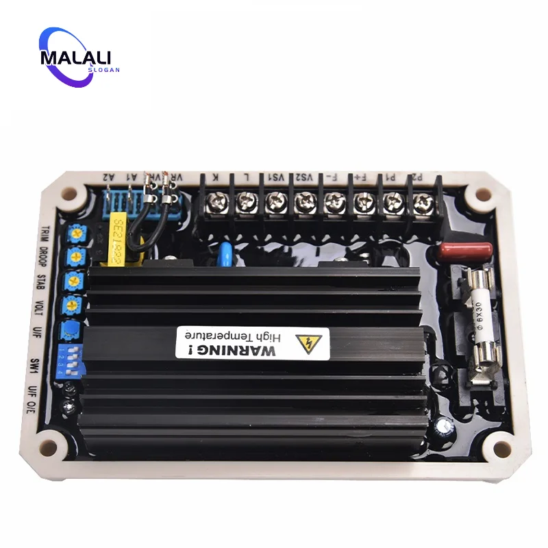 Imagem -05 - Estabilizador Automático de Tensão Gerador sem Escova Painel de Controle de Estabilizador de Excitação Avr Ea16a